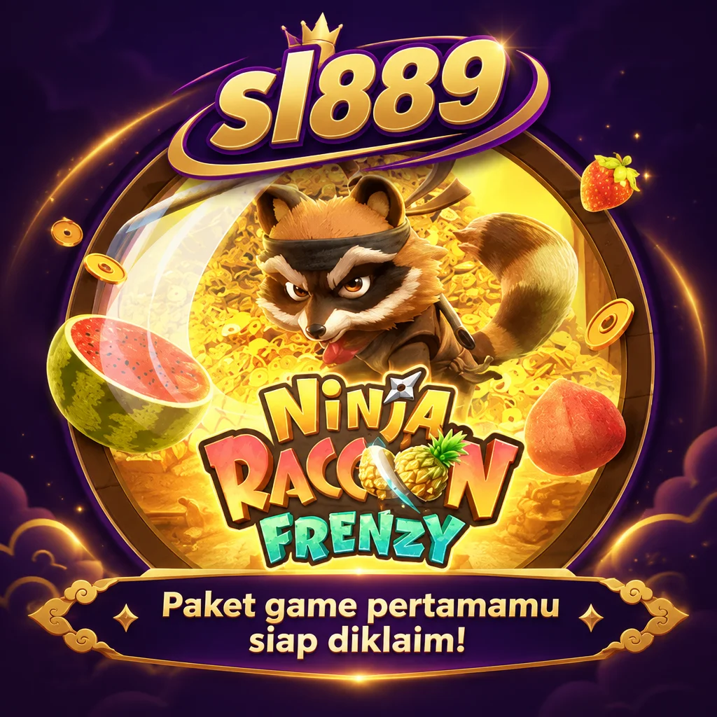 sl889 · Ninja Raccoon · Tampilan permainan